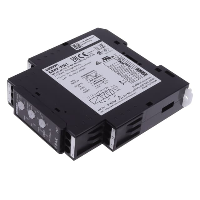 K8AK-PW1 200/240VAC Omron Automation and Safety Moniteur - Sortie relais